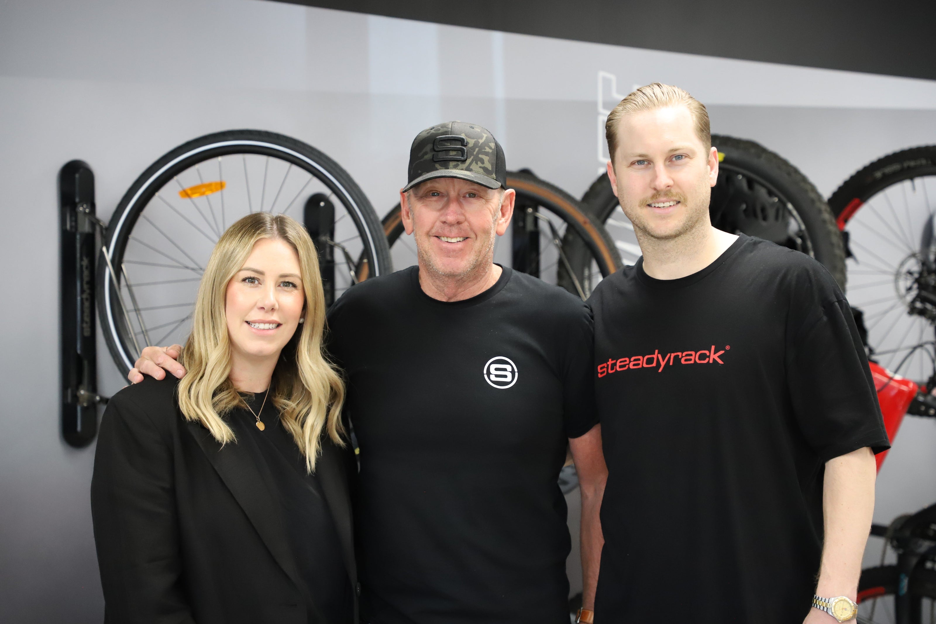 Founder David Steadman with Lauren and Jake Steadman