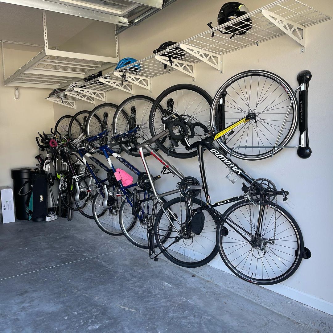 Swing Away Bike Rack Save Space With A Swivel Wall Bike Rack Steadyrack Australia