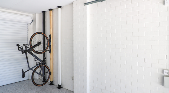 Portable Post Brackets: Wall-Free, Portable Storage – Steadyrack Australia