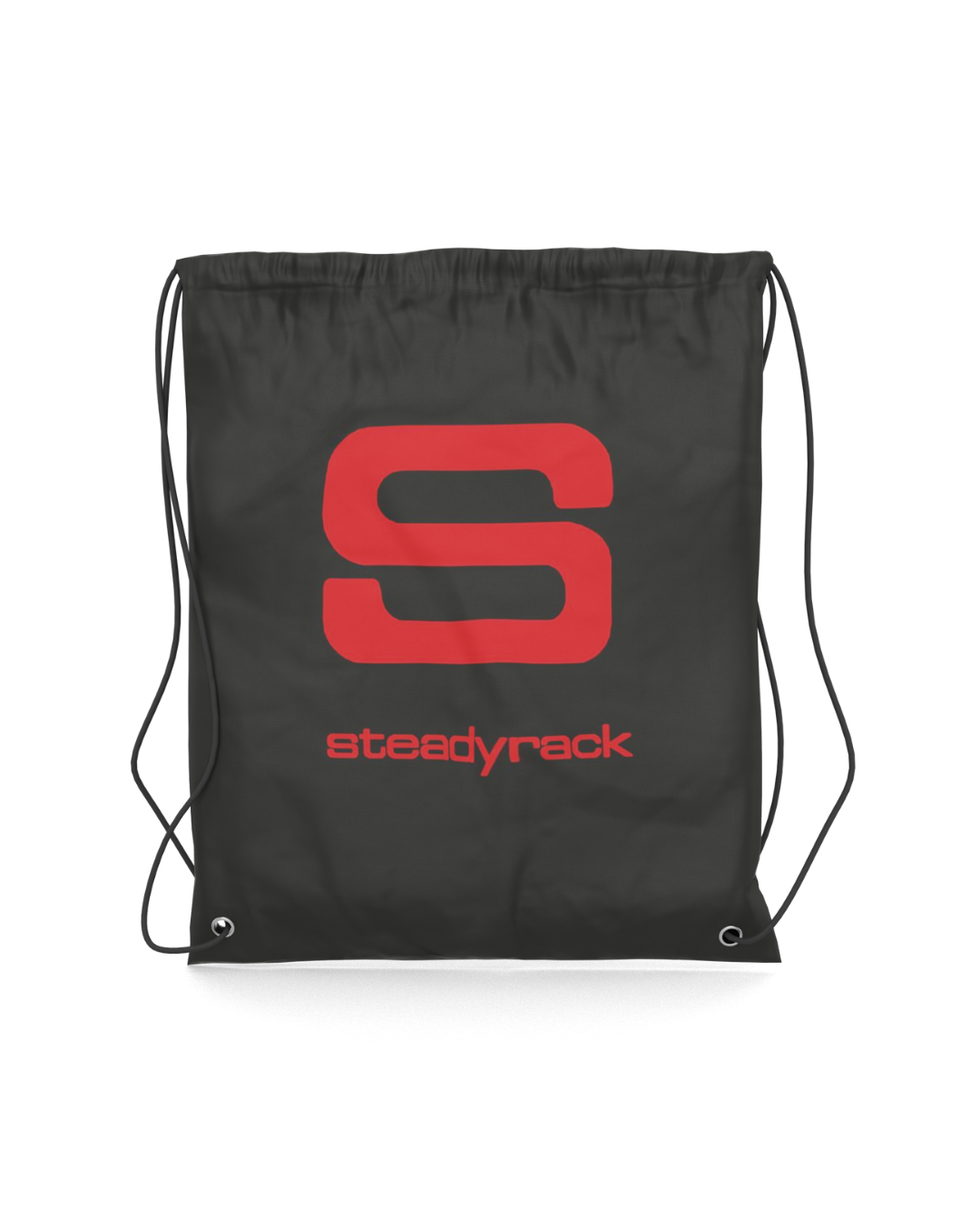 Steadyrack Black Drawstring Bag
